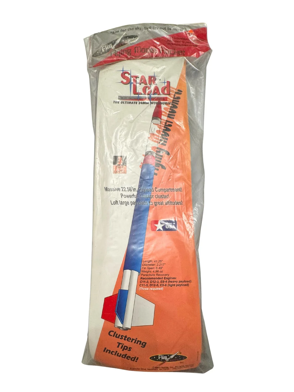 Buy FlisKits Star Load Flying Model Rocket Kit - #FK-PKA-CL005